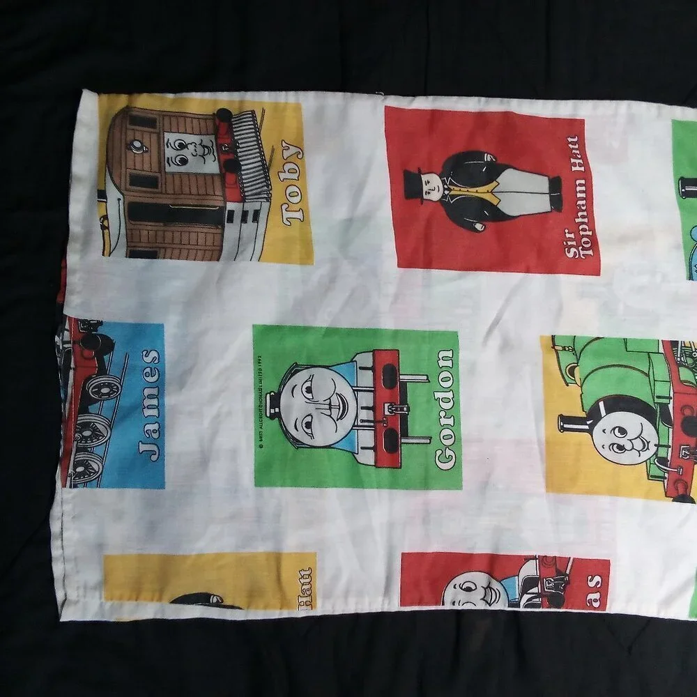 Vintage Thomas Tank Engine Pillow Case